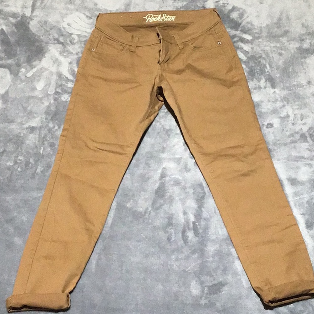 Mid-Rise Rockstar jeggings